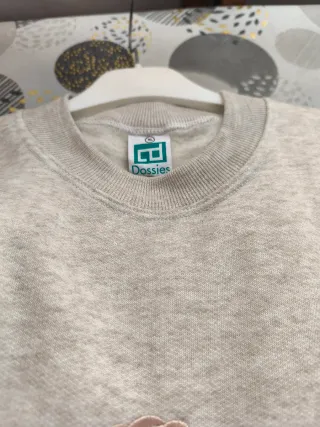 Sudadera Beige Unisex