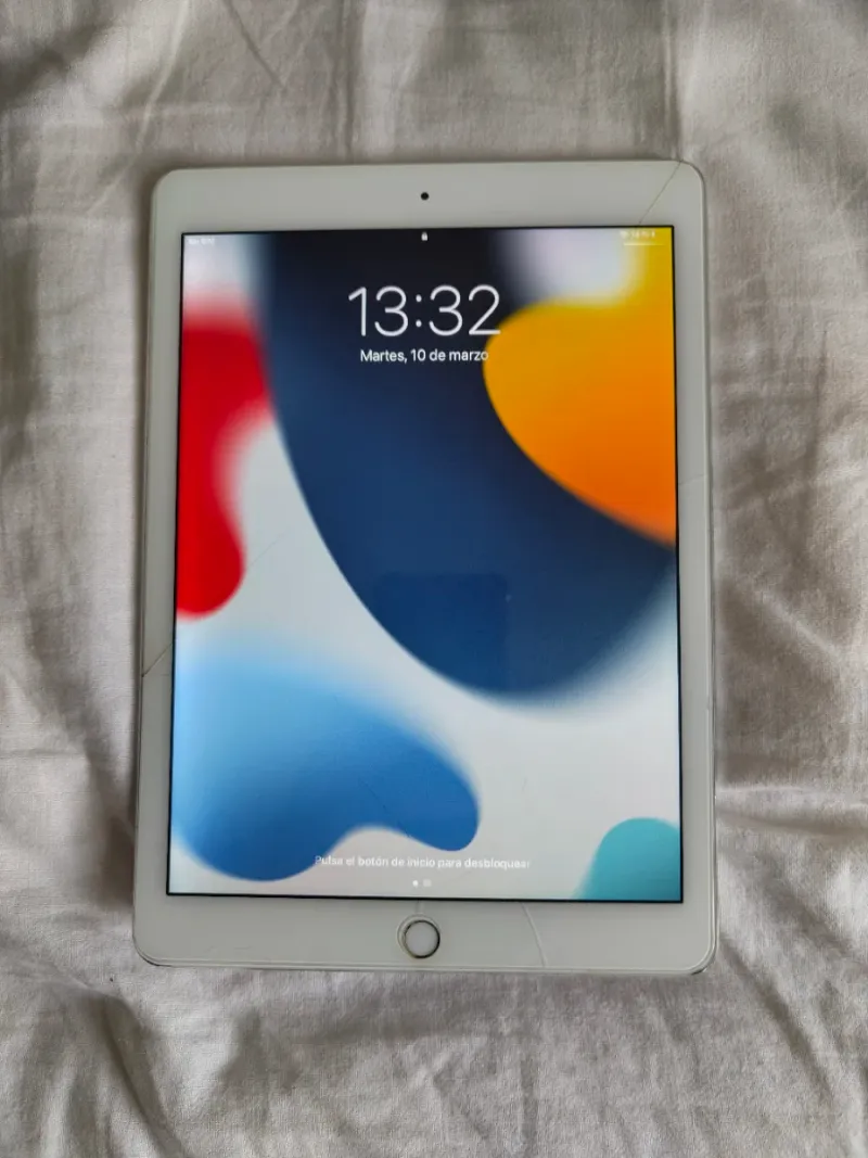iPad Air 2 Plata + boli genérico + funda afbeelding 2