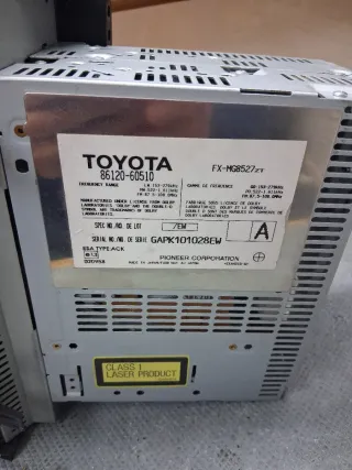 Radio Toyota Land Cruiser CD