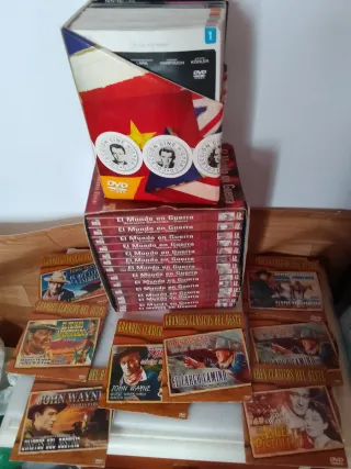 Colección Películas DVD Clásicos Guerra Western