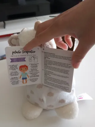 Peluche Terapéutico Bebé Cereal y Lavanda