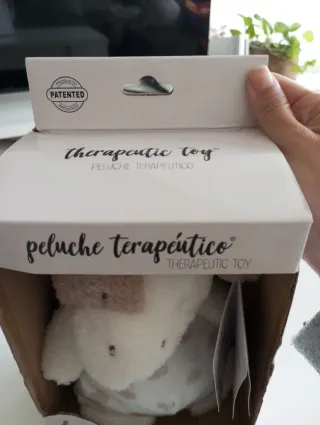 Peluche Terapéutico Bebé Cereal y Lavanda