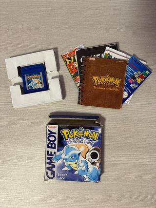 Pokémon Edición Azul Game Boy COMPLETO