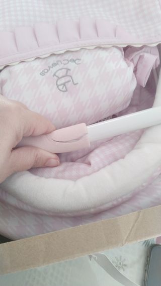 Carro de muñecas Niza rosa