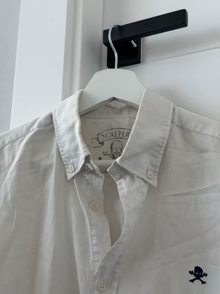 2 Camisas Talla 38 y 36 Scalpers/Blanco Numero1