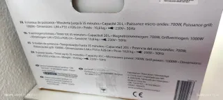 Microondas con Grill 20L