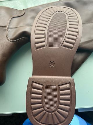 Botas marrones de plataforma