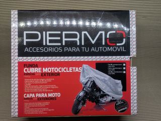 Funda Moto Exterior PIERMO Gris
