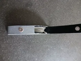 Occhiali da bellezza zebrati bianchi e neri