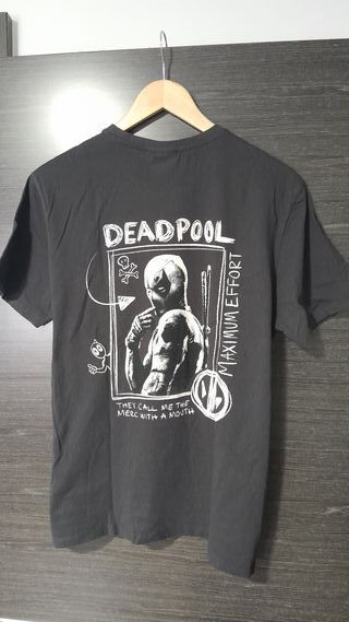 Camiseta Deadpool Marvel Talla L.