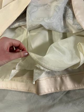 Abito elegante Rinascimento avorio e nero Taglia M