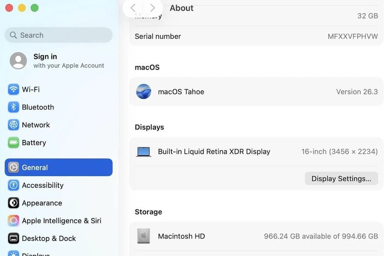 MacBook Pro 16 M1 Max 32GB RAM 1TB SSD afbeelding 9