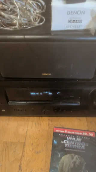 Equipo Audio Denon + Altavoces + Cables