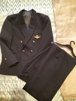 Traje comunión azul talla 16