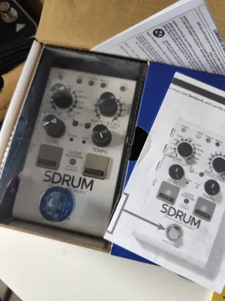 Digitech SDrum Caja de Ritmos Pedal