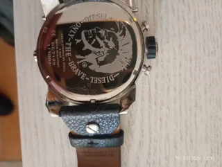 Reloj Diesel Multifunción Negro/Plata XL