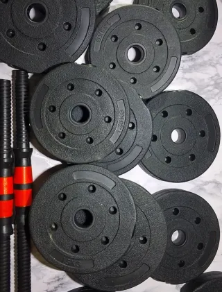 Mancuernas ajustables con discos 1.25kg