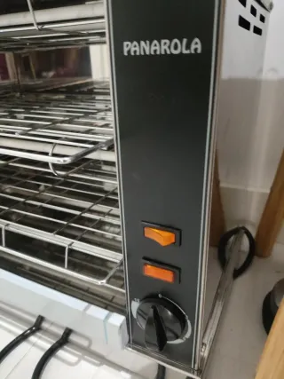 Tostadora Panarola Profesional Doble Bandeja
