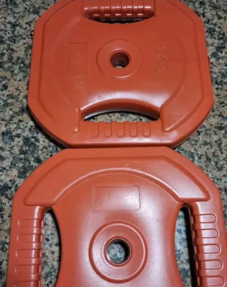 Discos de pesa 5kg (x2)