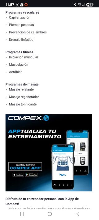 Electroestimulador Compex Sport Elite