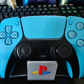 Mando PS5 Azul con Joysticks Antidrift