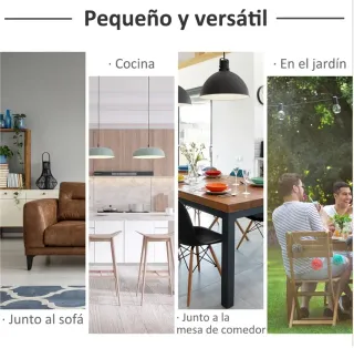 Carrito Cocina 4 Niveles Madera Blanca