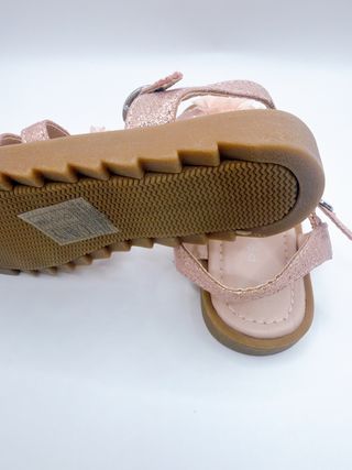 Sandalias Niña Rosa Glitter Talla 25/26