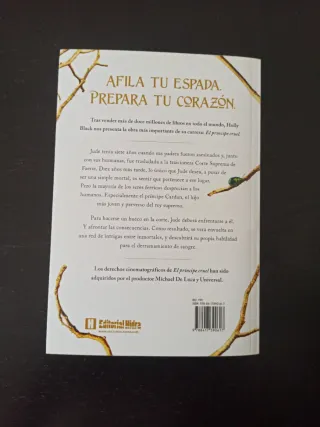 El príncipe cruel – Holly Black (fantasía juvenil)