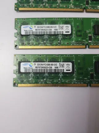 Lote Memorias RAM PC DDR2