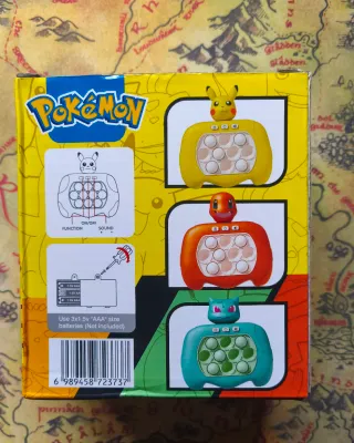 Consola Quick Push Juego Pokémon