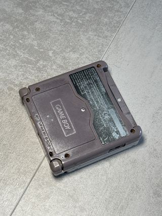 Nintendo Game Boy Advance SP Plata