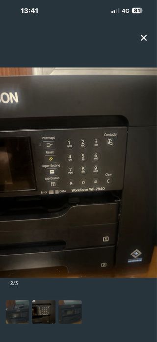 Impresora Epson WorkForce WF-7840