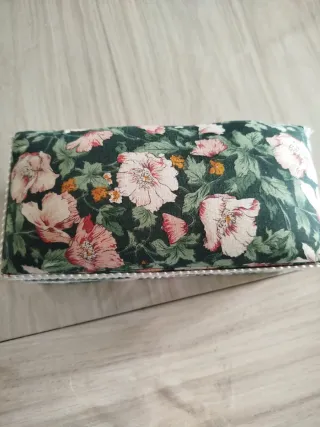 Cajita joyero tela floral