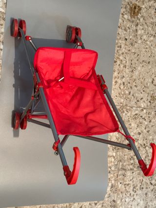 Carrito de juguete para niños rojo