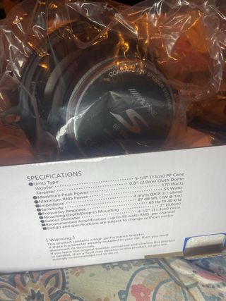 Altavoces Alpine S2-S50 55W 170W 13cm