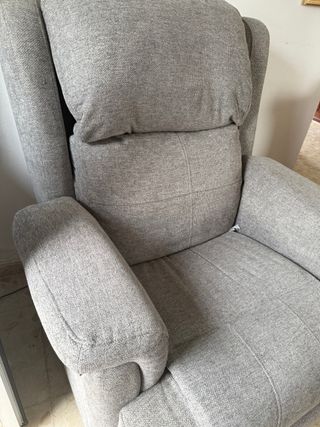 Sillón Relax Eléctrico Gris