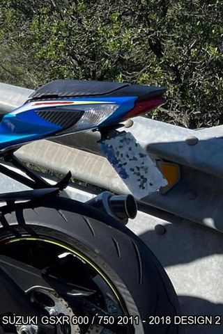Portamatrículas SUZUKI GSXR 600 / 750 2011 - 2018