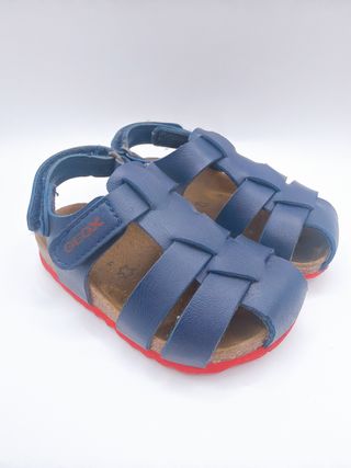 Sandali Neonato Geox respira taglia 21 Blu Ghita B