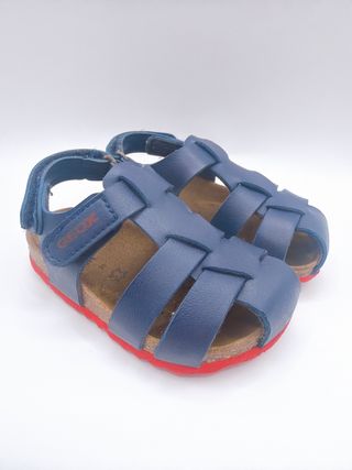 Sandali Neonato Geox respira taglia 21 Blu Ghita B