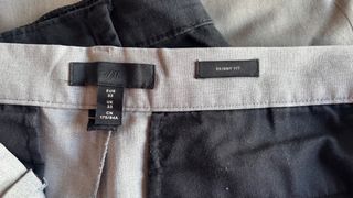 Pantalón pinzas skinny fit