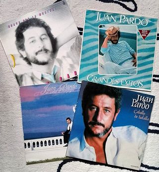 5 vinilos discografía de Juan Pardo