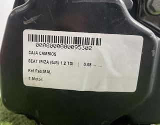 95302 mal caja de cambios seat ibiza (6j5) 1.2 tdi