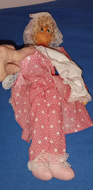 Muñeca de trapo vintage