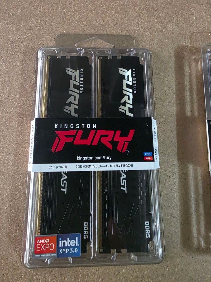Kingston RAM DDR5 (2x16GB) 6000MT/s CL36 EXPO XMP afbeelding 4