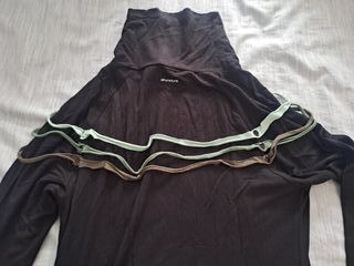 Jersey fino Skunkfunk manga larga marrón