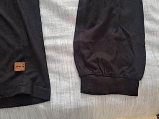 Jersey fino Skunkfunk manga larga marrón