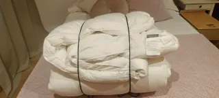 Topper de plumas naturales – 140x200 cm