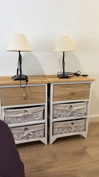 Comodini con lampade