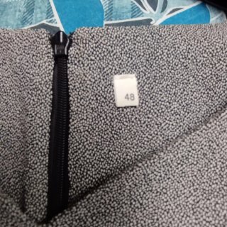 Abito manica corta grigio