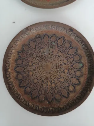 4 Platitos Marroquíes Decorativos